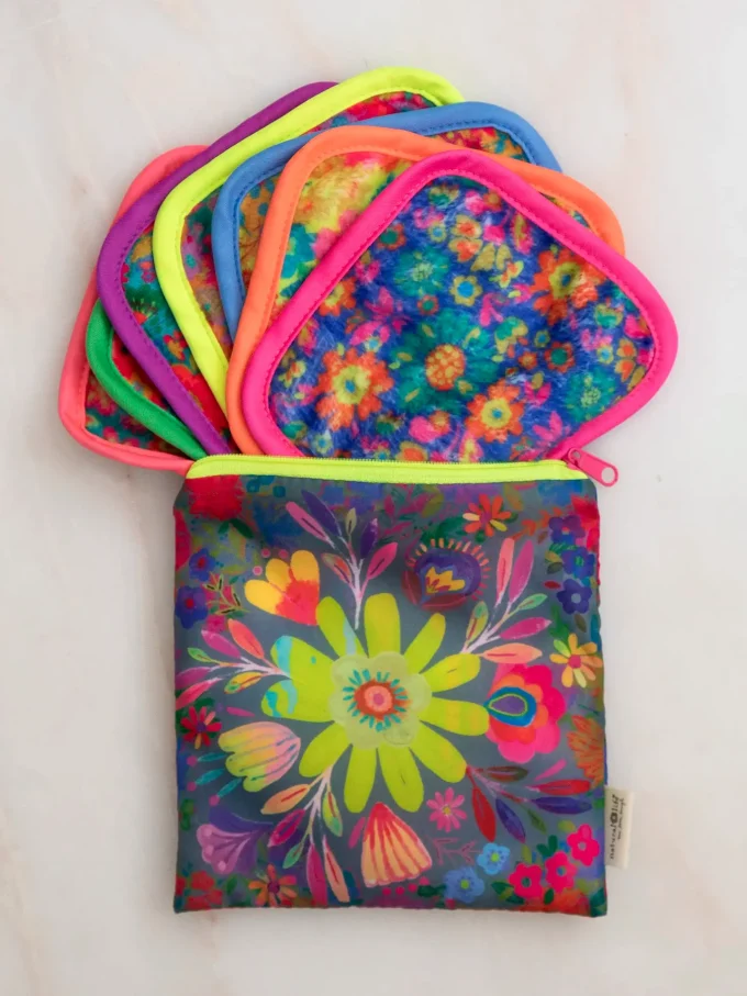 Set Demachiant din Microfibră cu Elastic de Natural Life - imagine 3