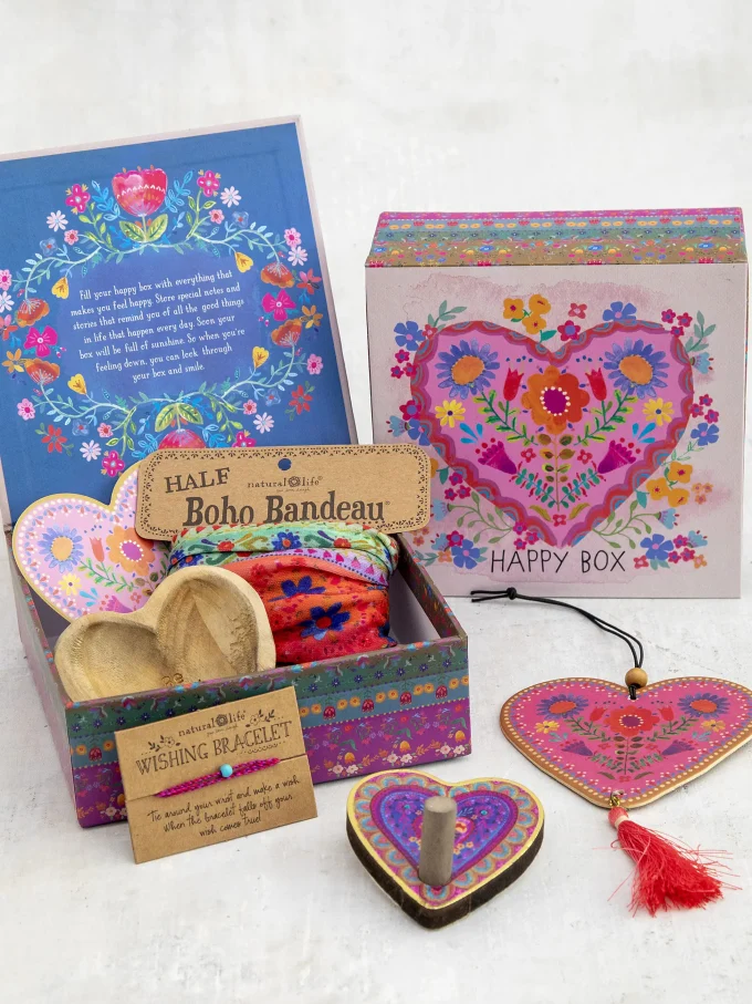 Set cadou Happy Box – Inima Folclorică